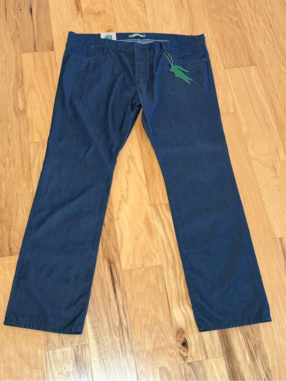Lacoste 34” Straight-Leg Jeans